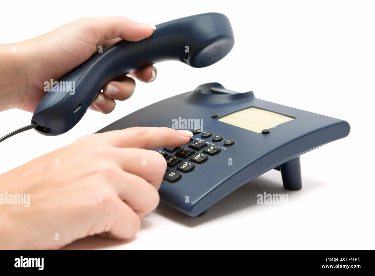 Making a Phone Call Stock Photo Alamy