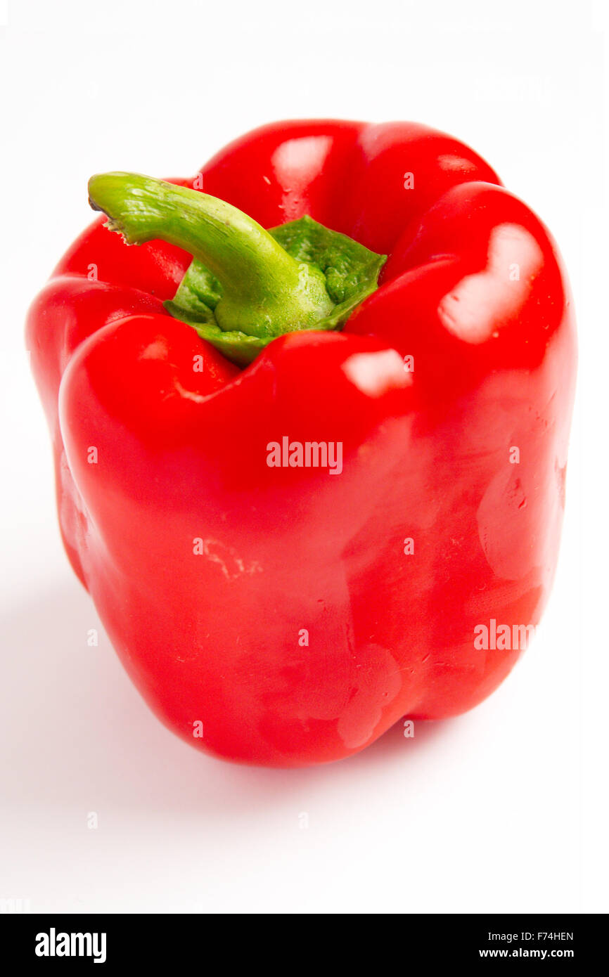 Red sweet pepper Stock Photo - Alamy