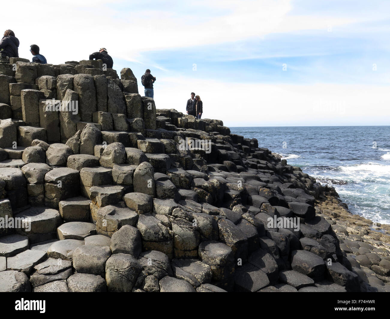 Giant's Causeway, Bushmills, Northern Ireland Stock Photo