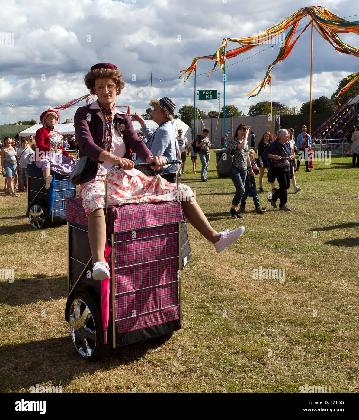 old women riding