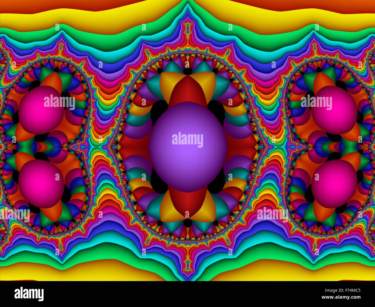 3d fractal hi-res stock photography and images - Alamy