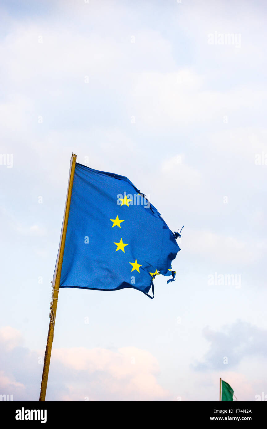 Europe in Tatters Stock Photo