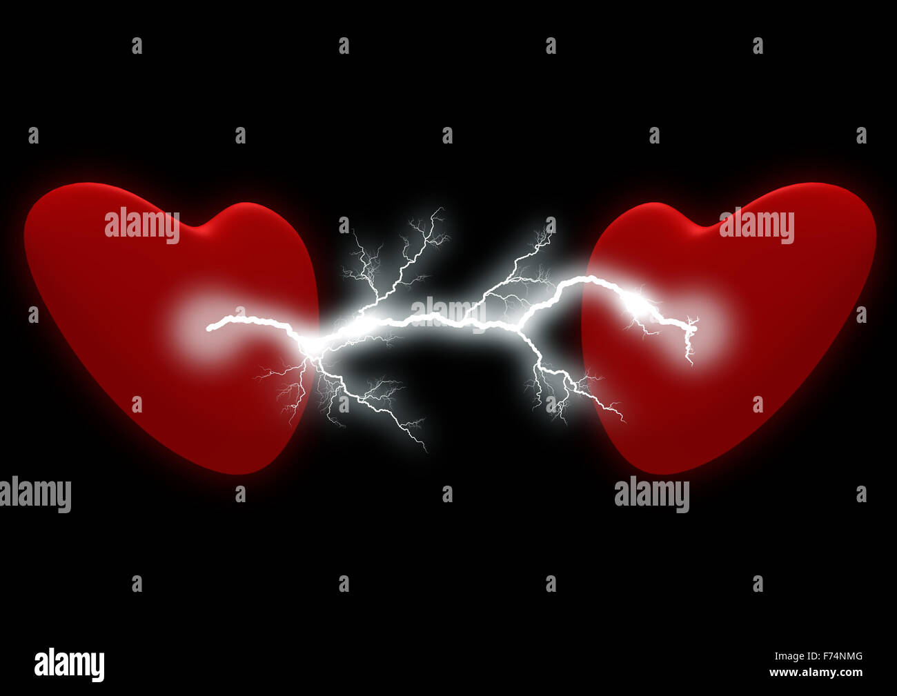 Электрическое сердце. Молния любви. Молния сердечко. Разряженное сердце.