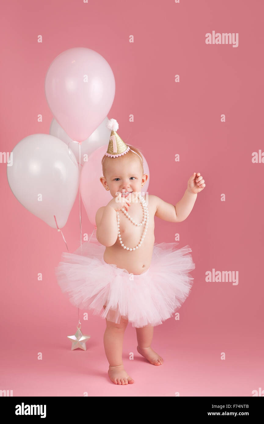 pink tutu for 1 year old