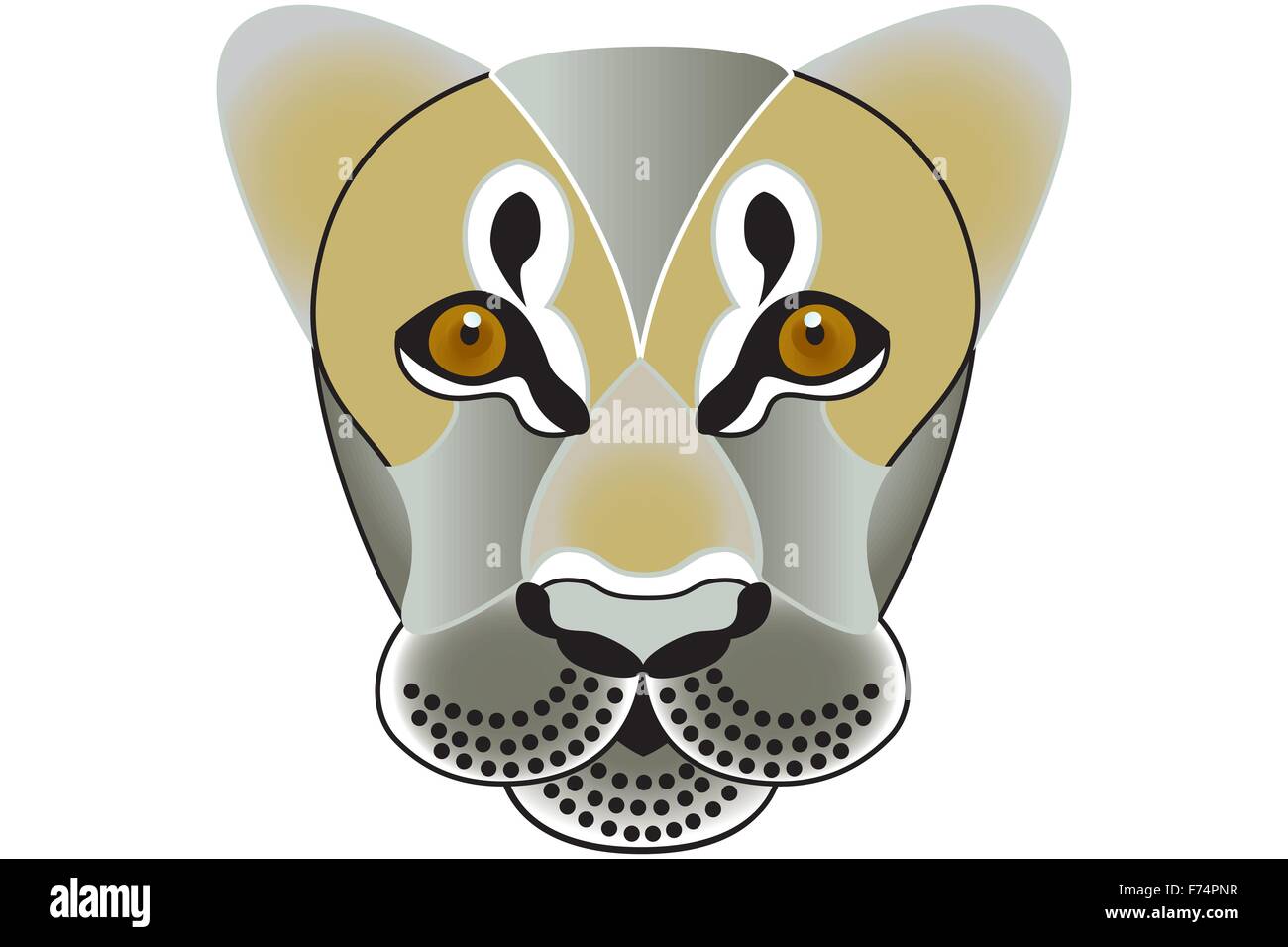 Head of Lion tattoo isolated on white - jpg and eps file available ...