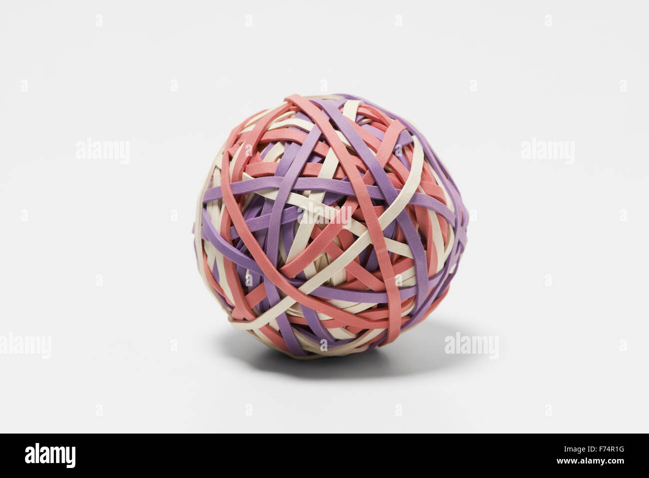 Ball of Elastic Bands Stock Photo