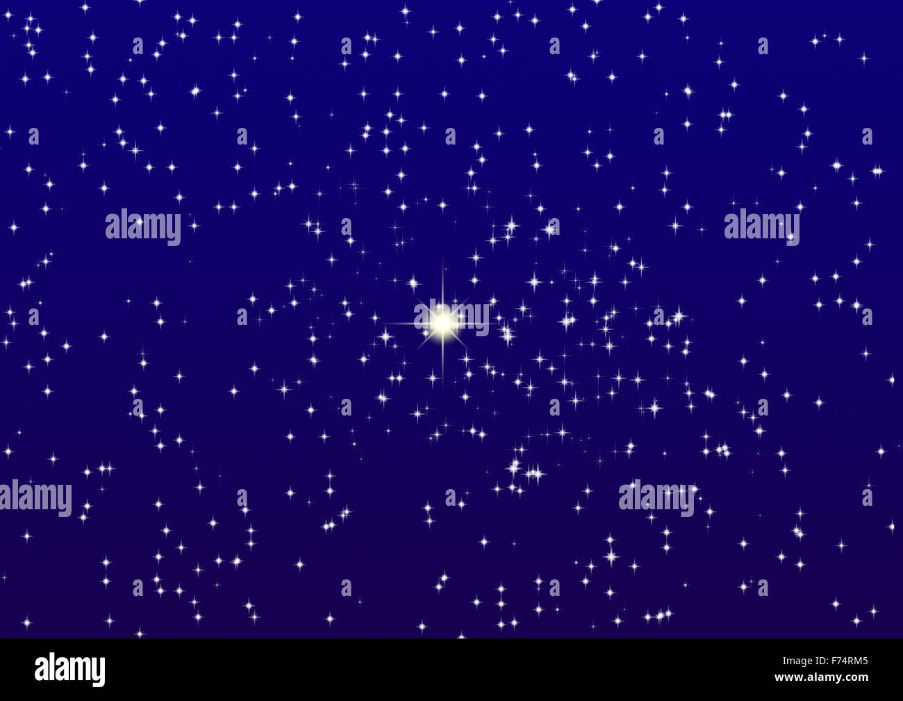 night sky shine one star Stock Photo - Alamy