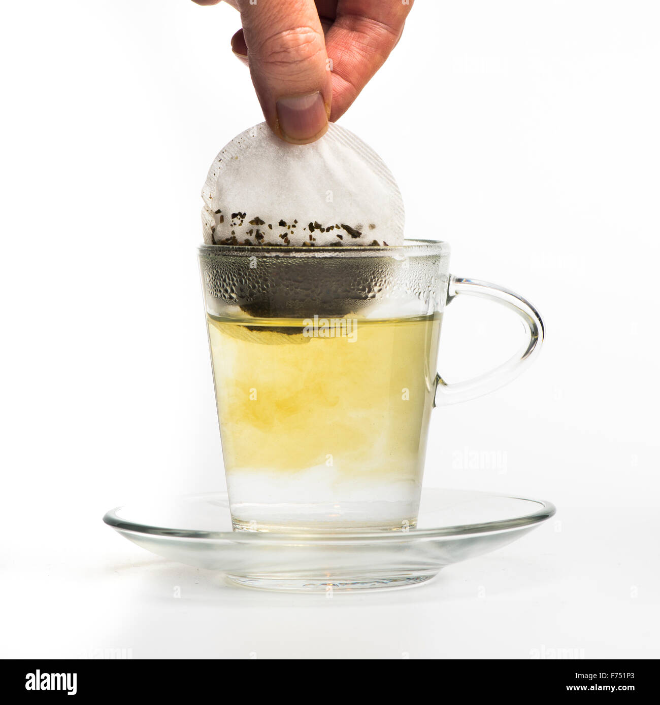 Green tea bag hires stock photography and images Alamy