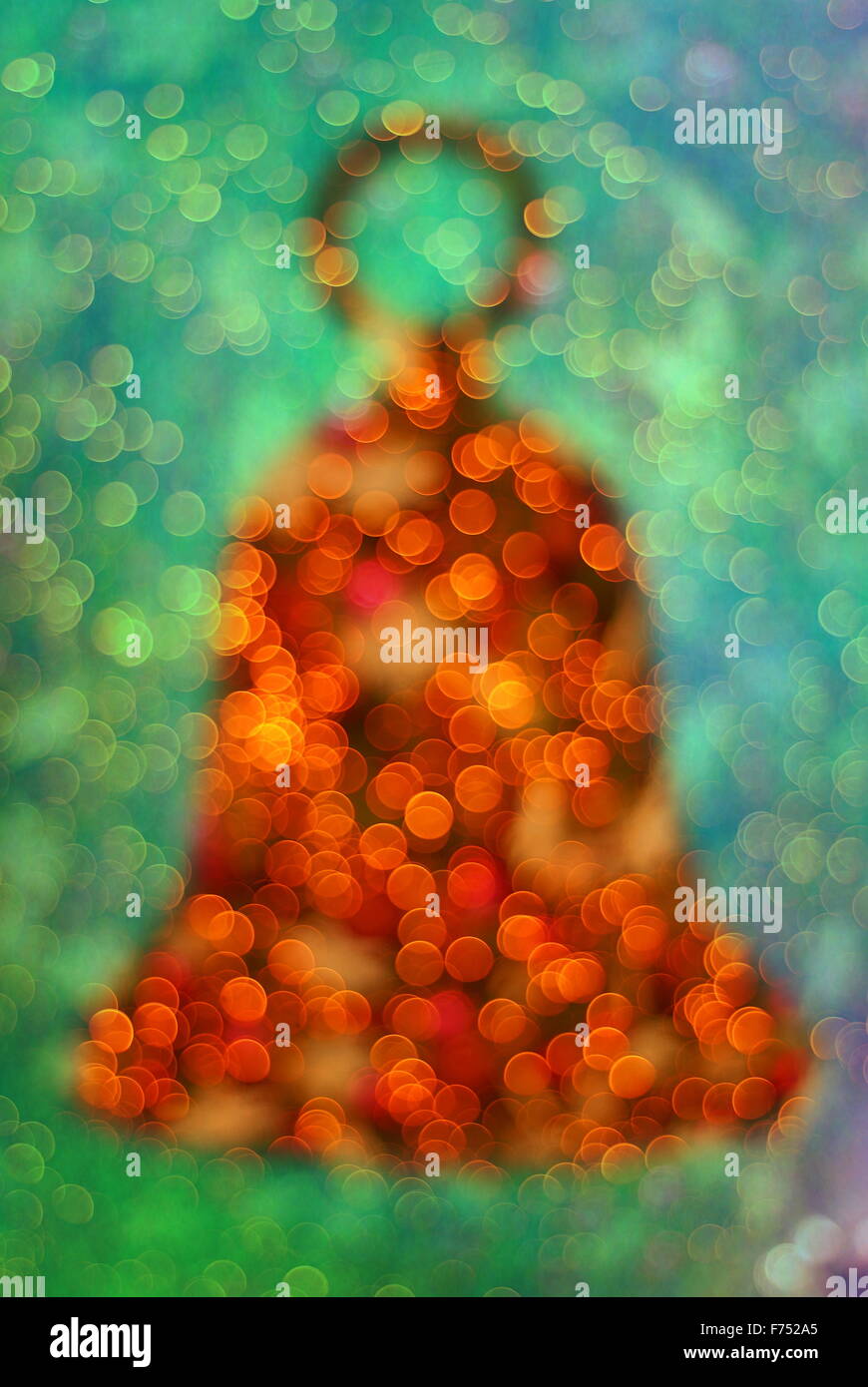 Christmas bell lights illustration Stock Photo Alamy