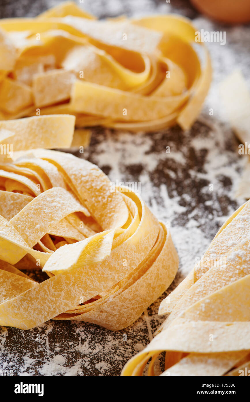 Thumbnail for Quick Fresh Pasta Made With Flour And Egg
