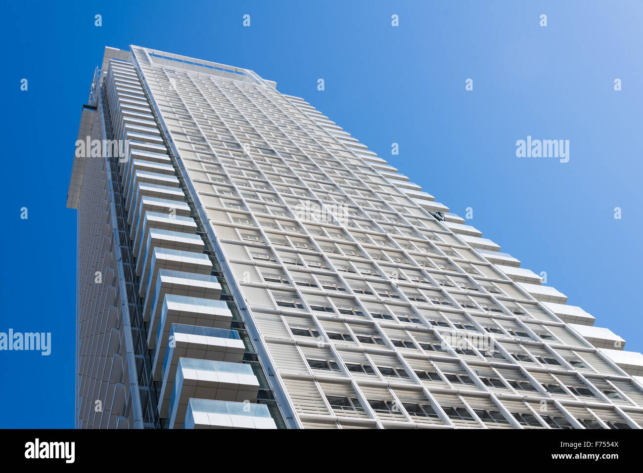 Tall building in Tel Aviv Stock Photo