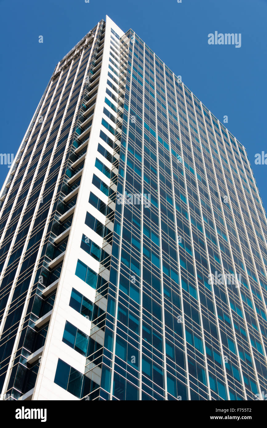 Tall building in Tel Aviv Stock Photo