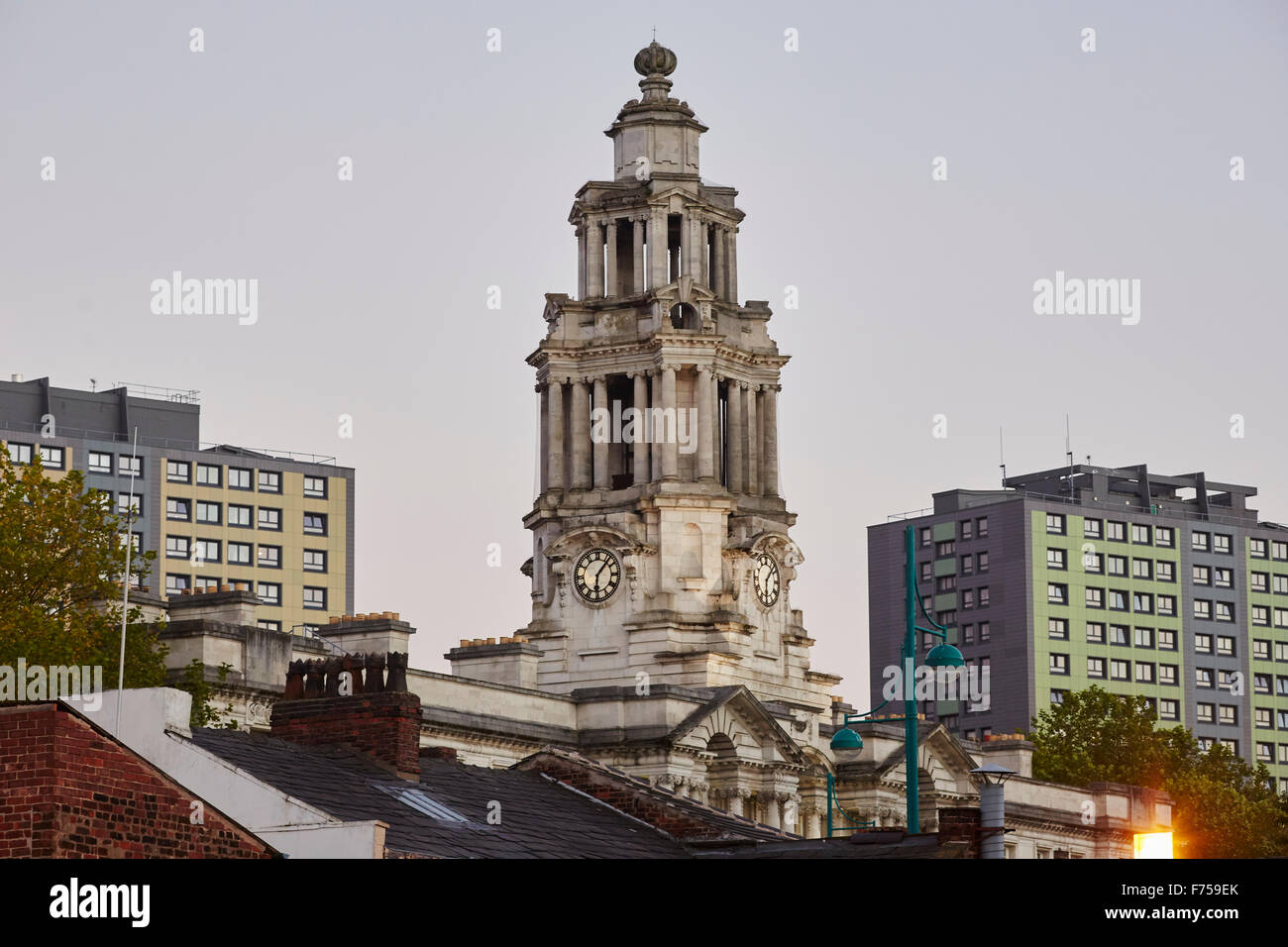 Stockport Town Hall designed by architect Sir Alfred Brumwell Thomas