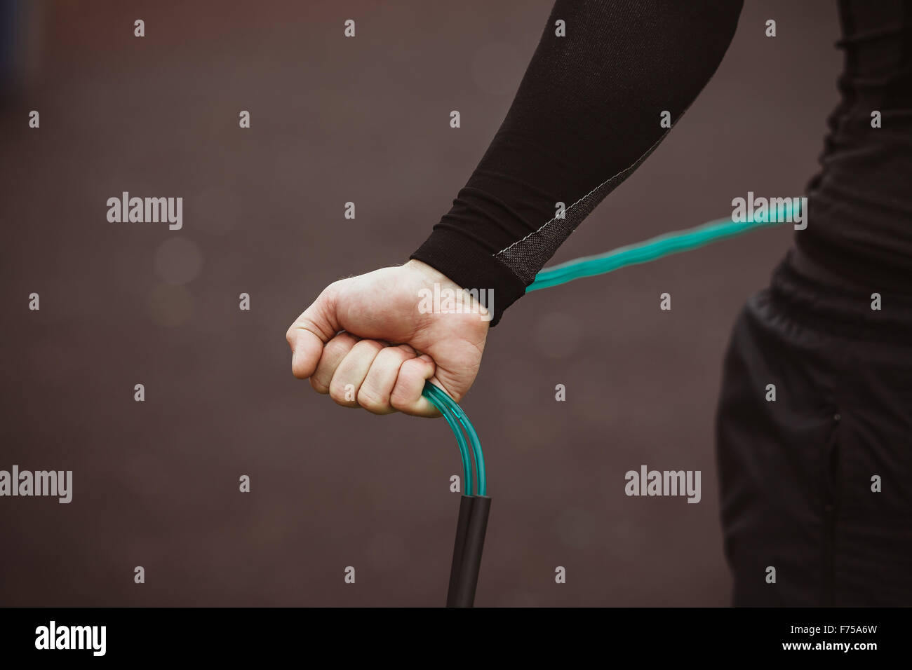 Muscular athlete doing one hand hi-res stock photography and images - Alamy