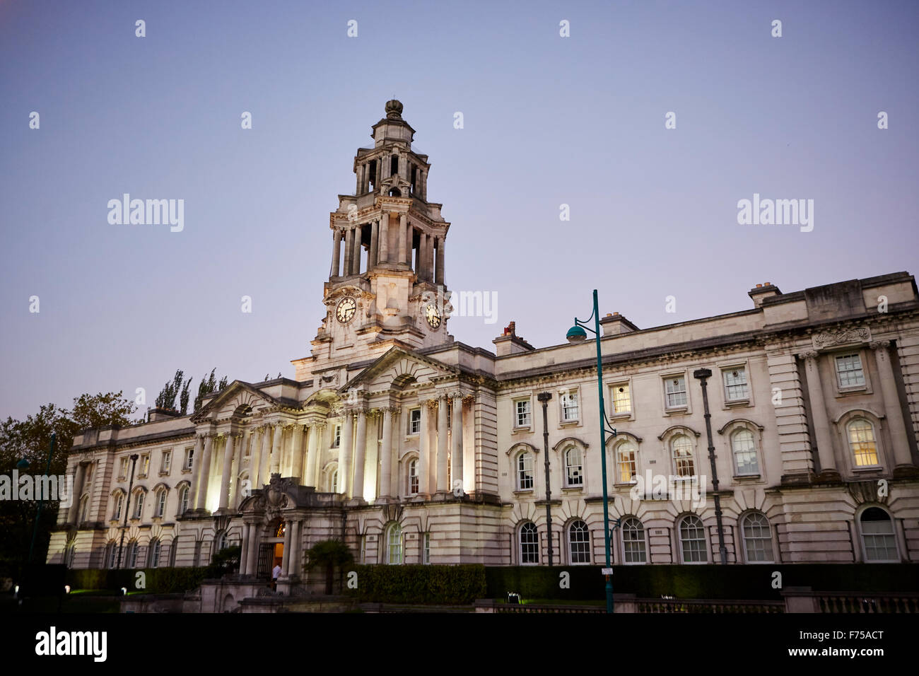 Stockport Town Hall designed by architect Sir Alfred Brumwell Thomas