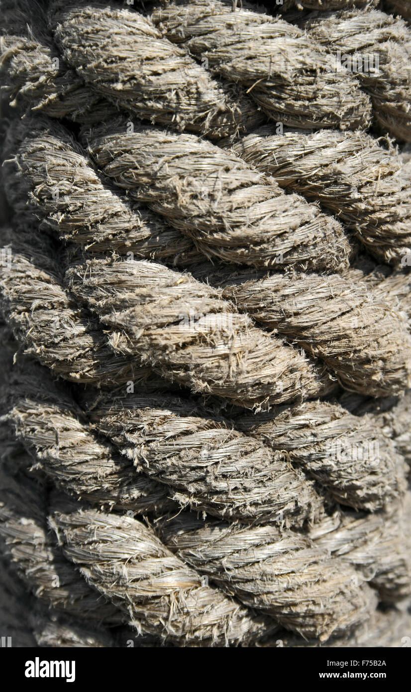 Woven marine rope hi-res stock photography and images - Alamy