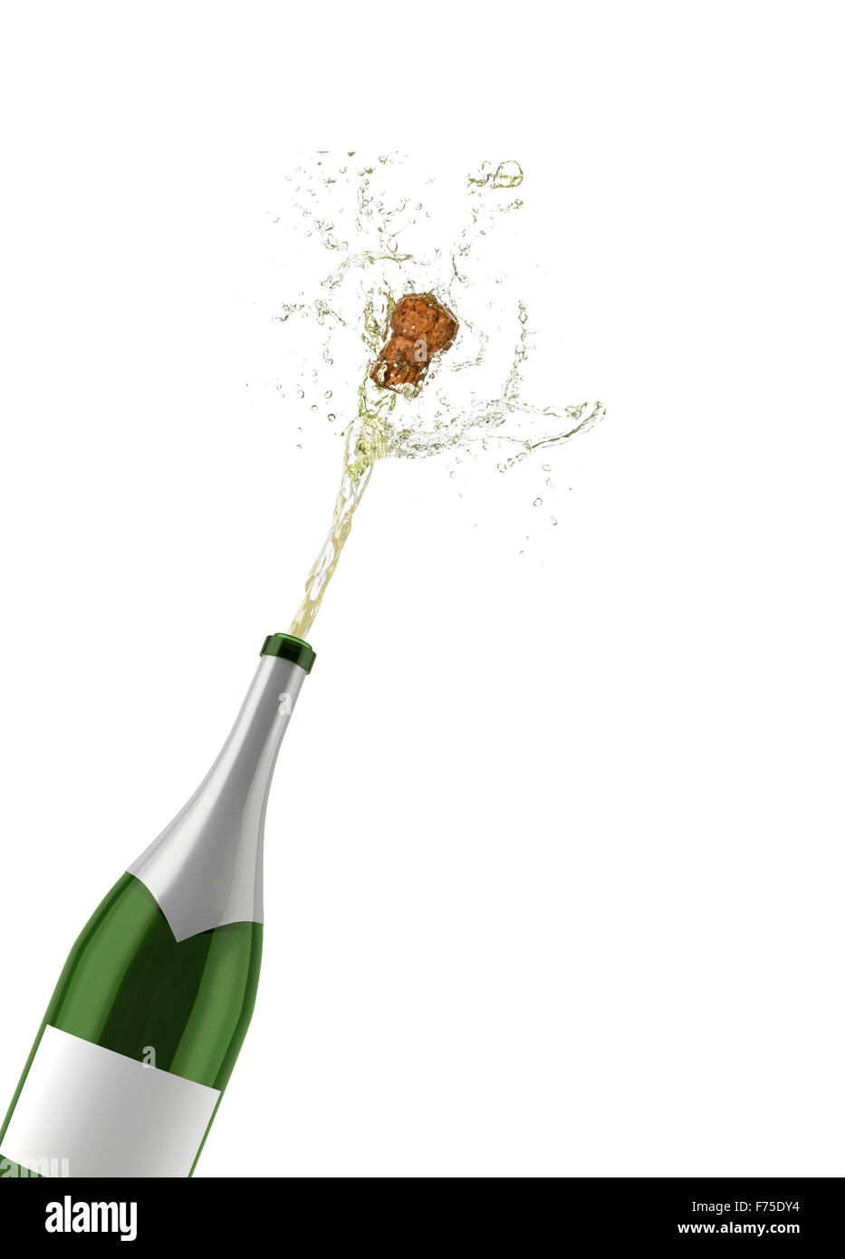 Champagne bottle popping hi-res stock photography and images - Alamy