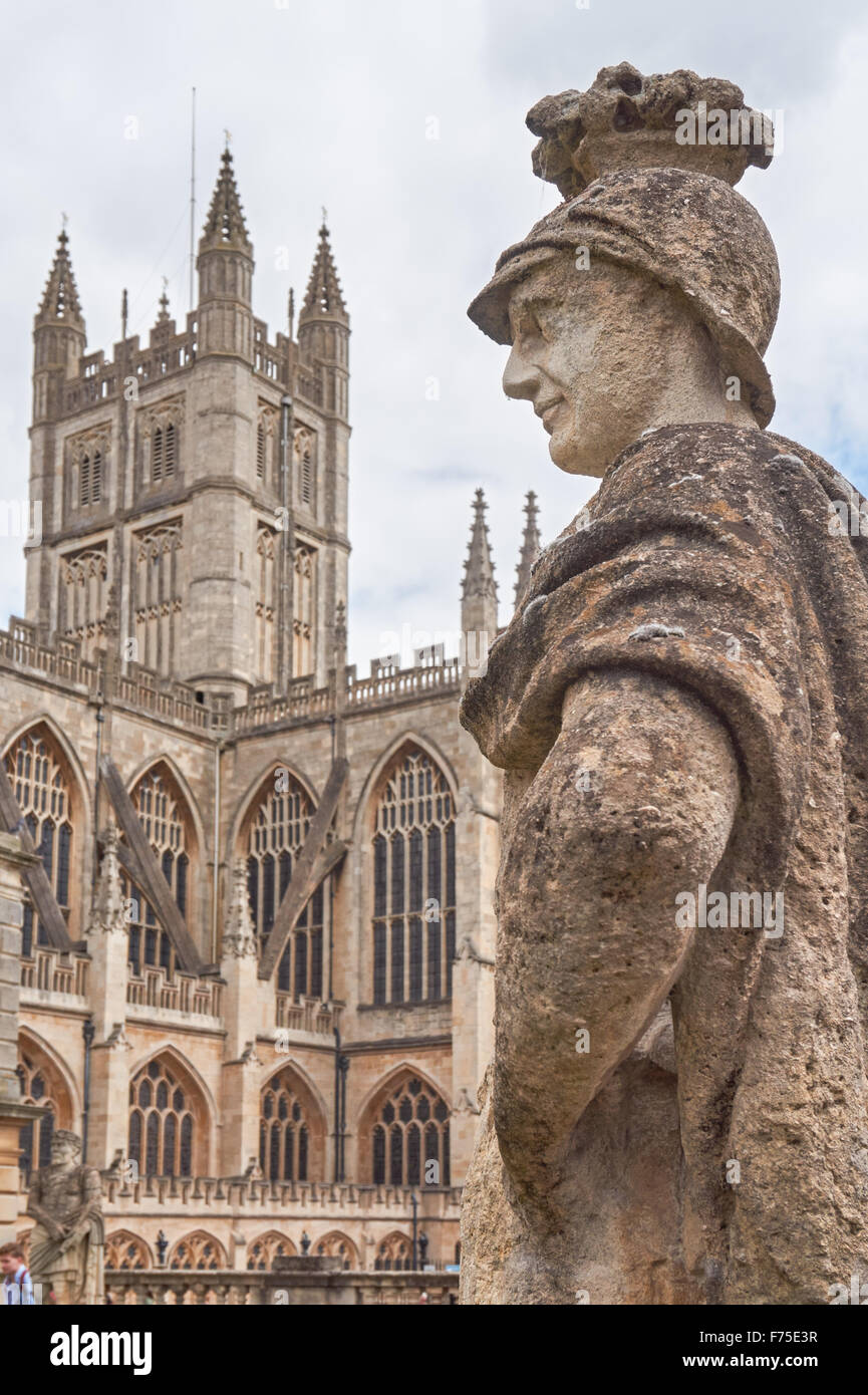 Roman baths bath statue hires stock photography and images Alamy