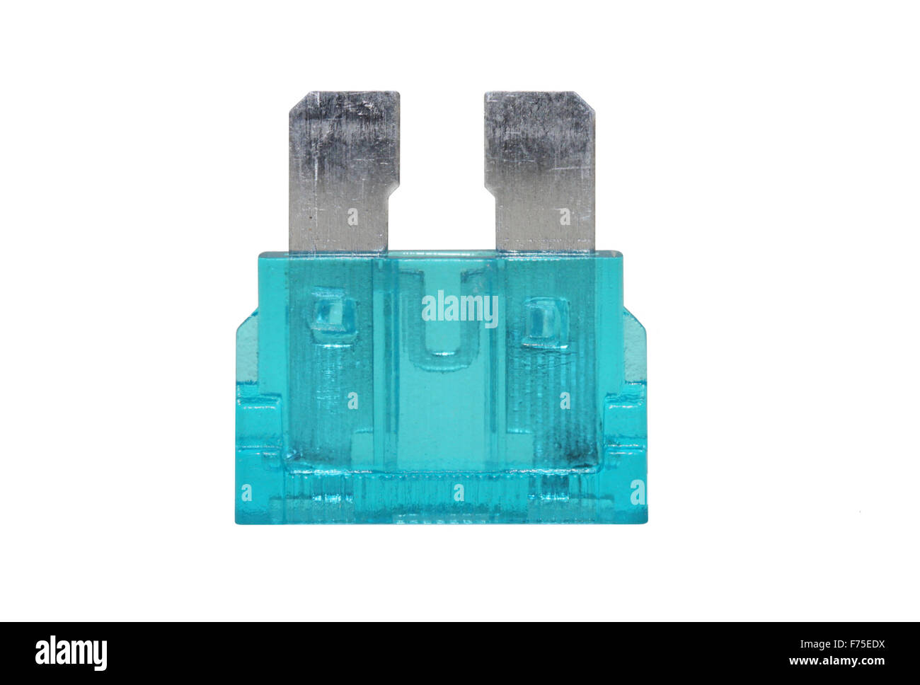 Electrical Car Fuse Isolated Stock Photo