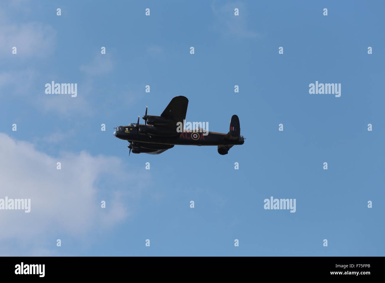 Avro Lancaster Bomber. A four engine heavy bomber which first saw