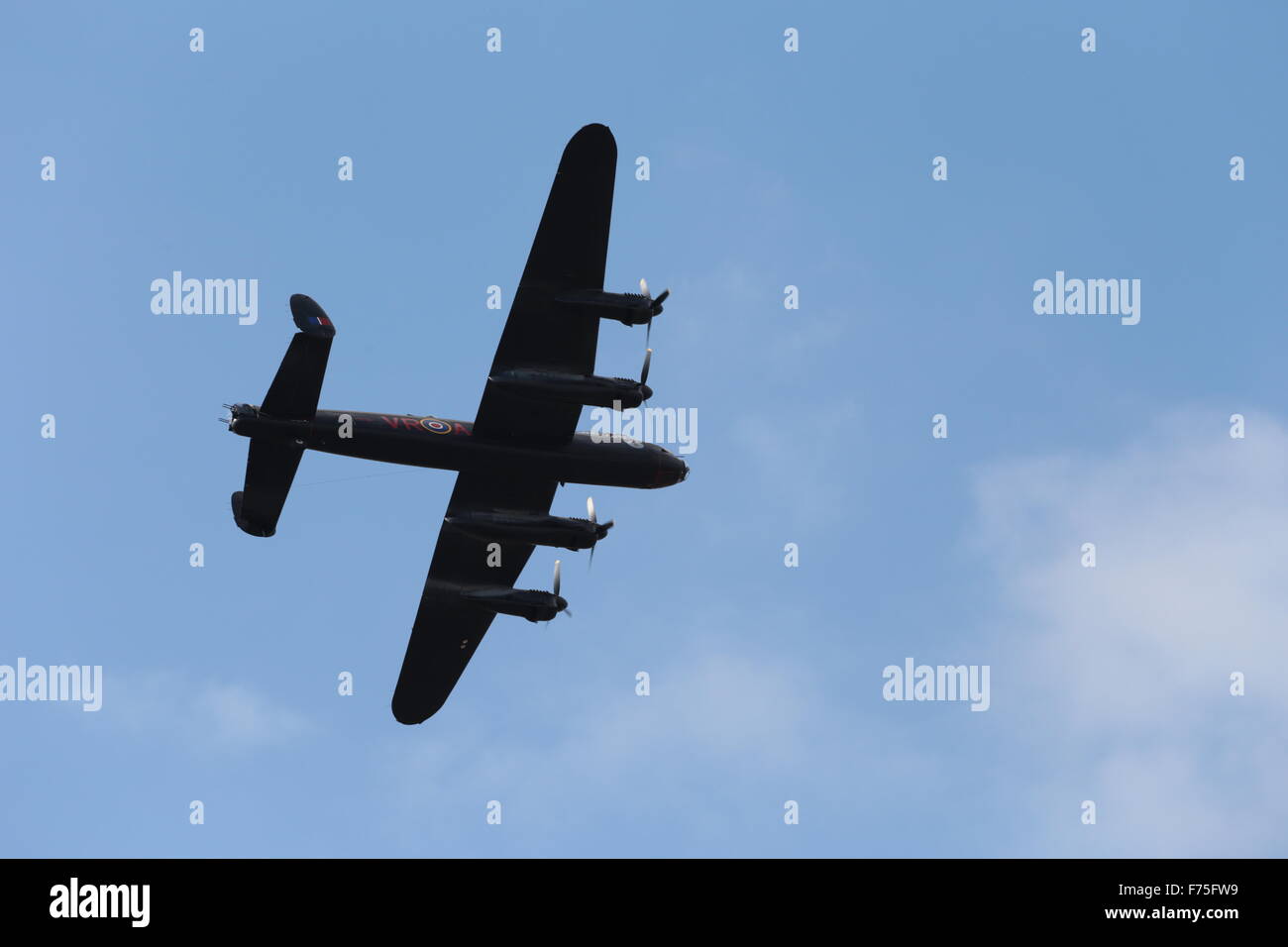 Avro Lancaster Bomber. A four engine heavy bomber which first saw