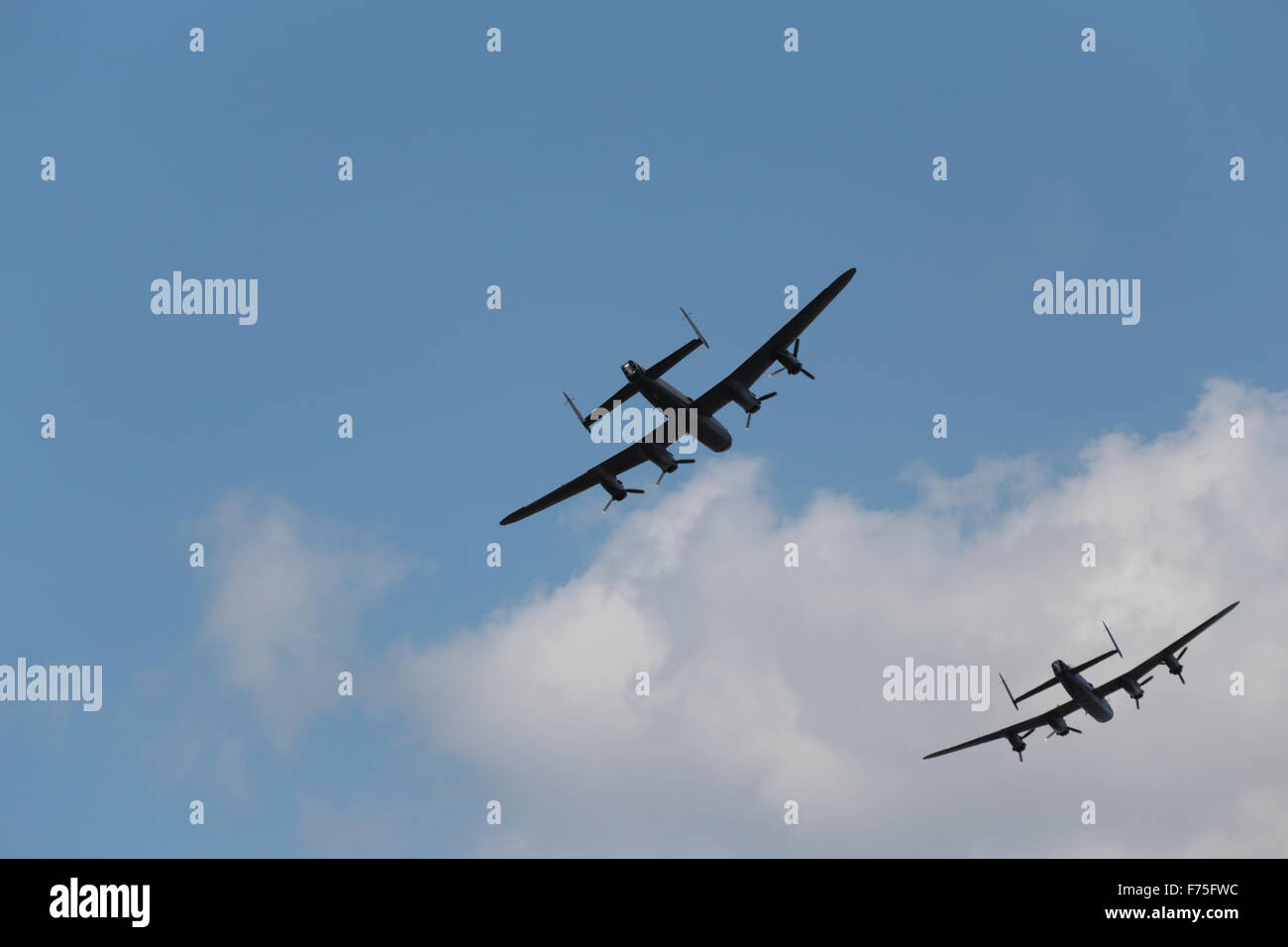 Avro Lancaster Bomber. A four engine heavy bomber which first saw