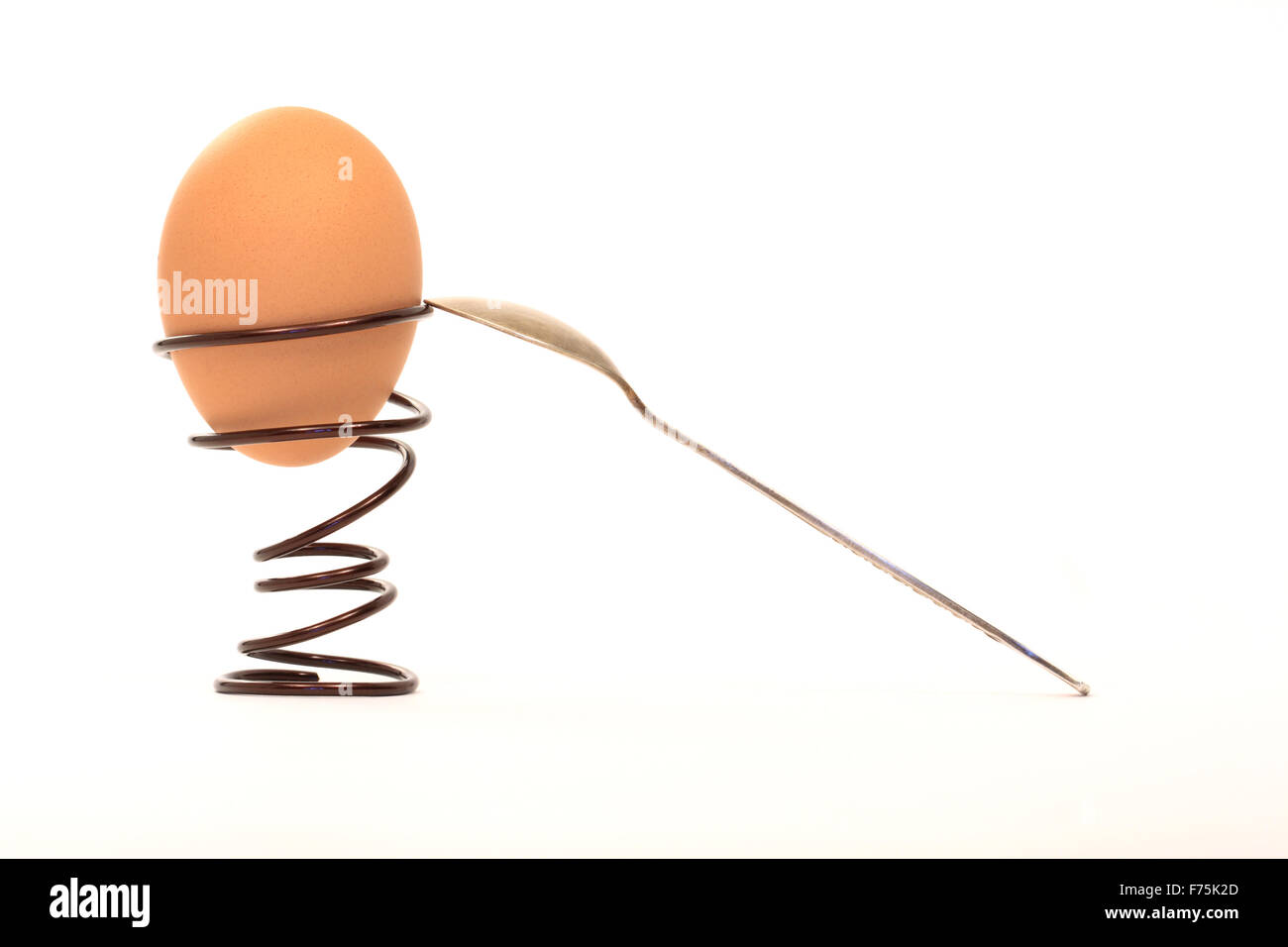 Egg For Breakfast Stock Photo