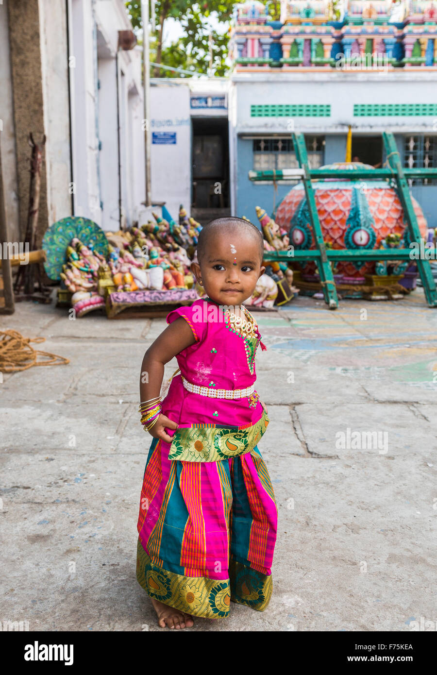 Tamilnadu girl hi-res stock photography and images - Alamy