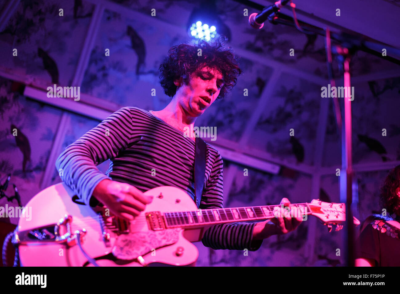 Manchester, UK. 25th November, 2015. Knifeworld perform live at The Deaf Institute in Manchester supporting Vennart on his recent UK tour in support of his new solo album The Demon Joke. Credit:  Simon Newbury/Alamy Live News Stock Photo