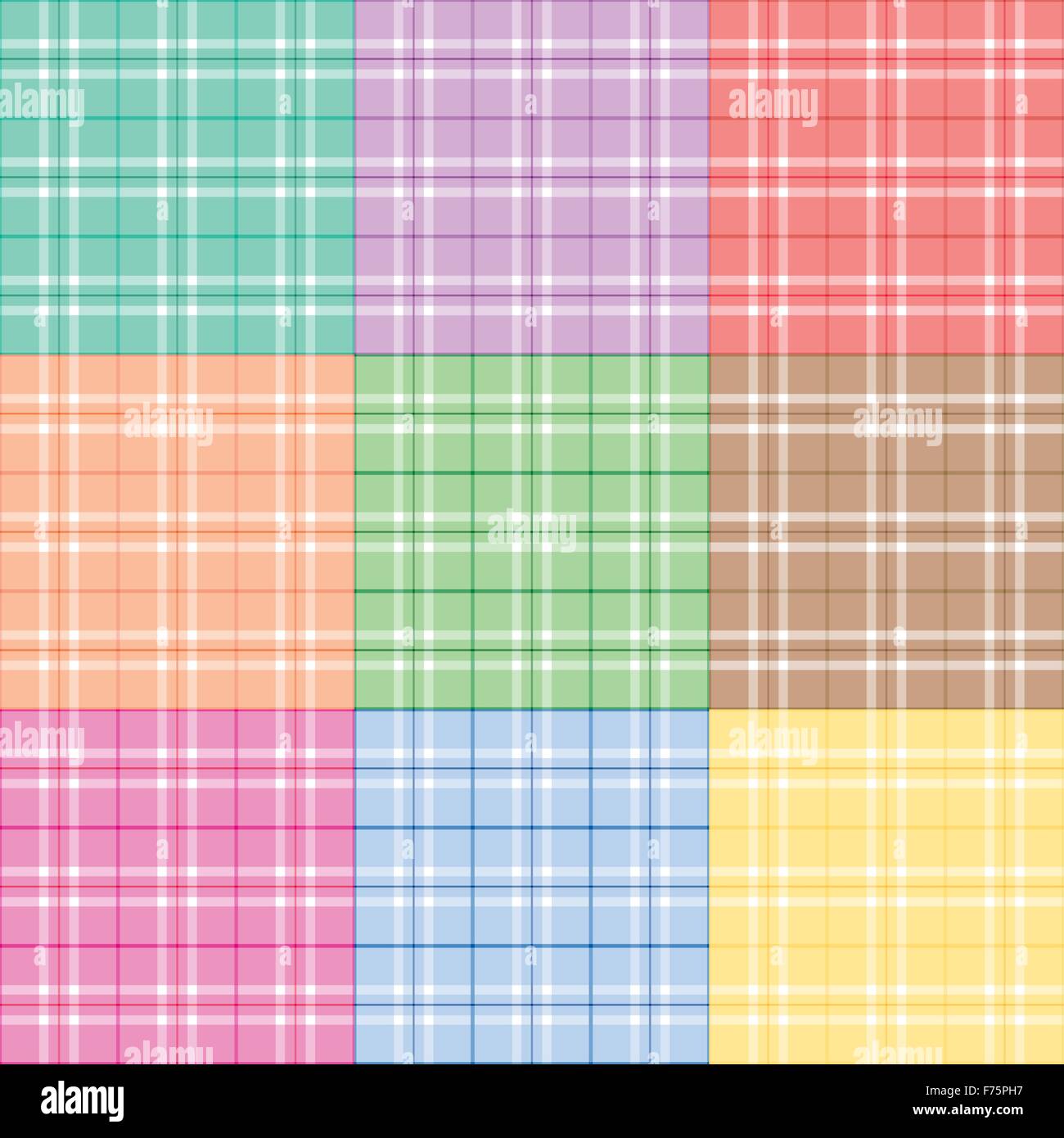 Blue tan plaid hi-res stock photography and images - Alamy