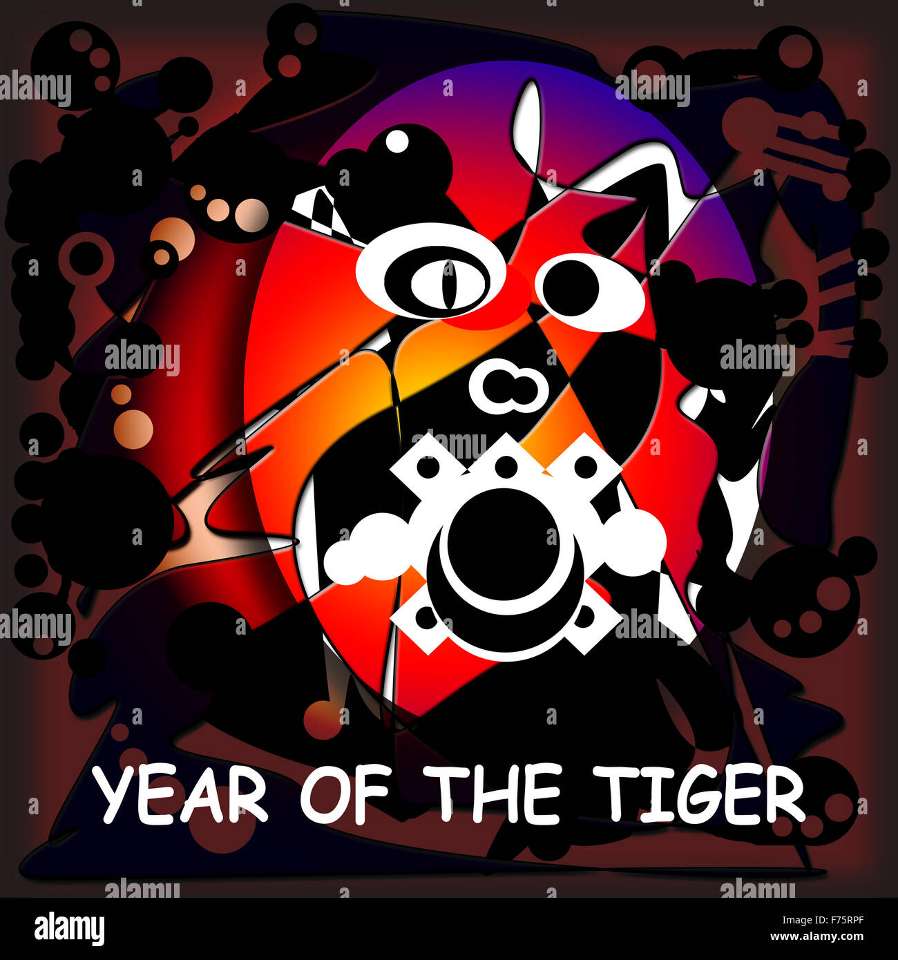 Year Of The Tiger Stock Photo
