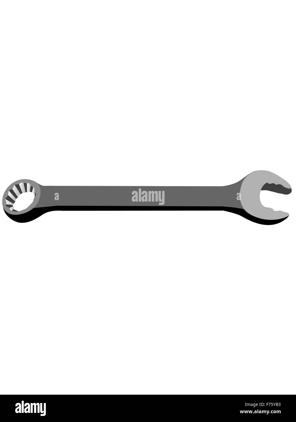 wrench tool Stock Photo