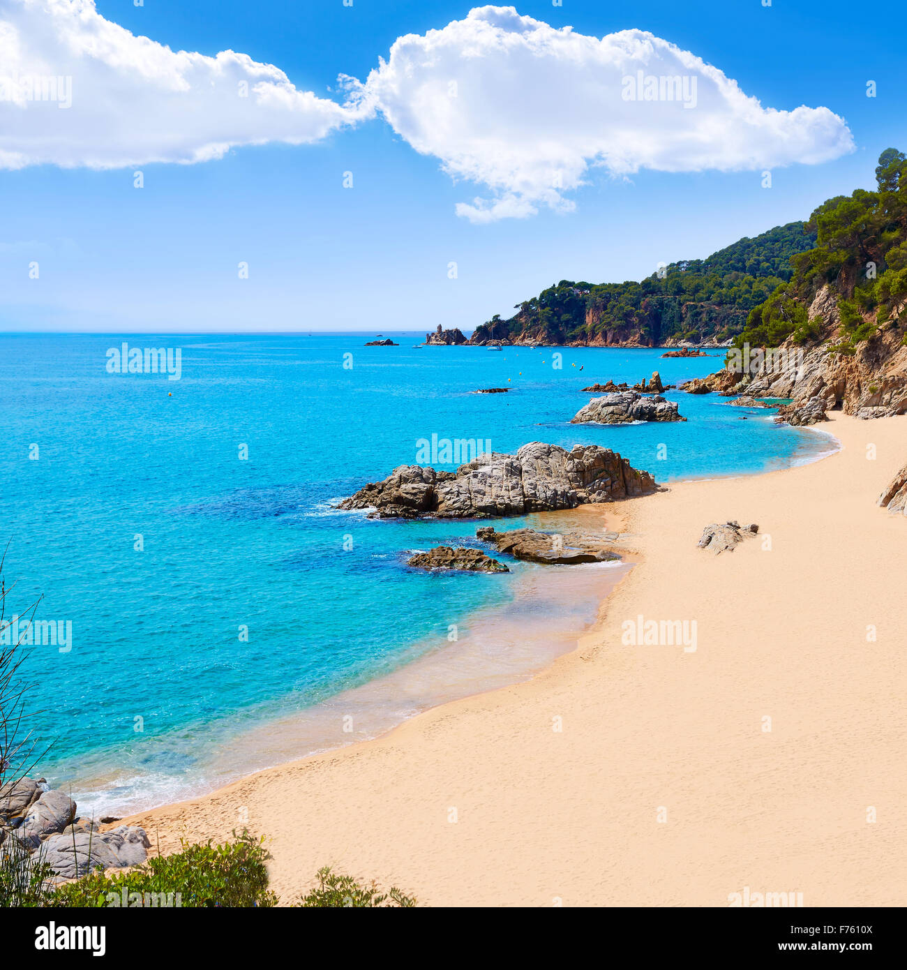 Sa boadella beach hi-res stock photography and images - Alamy