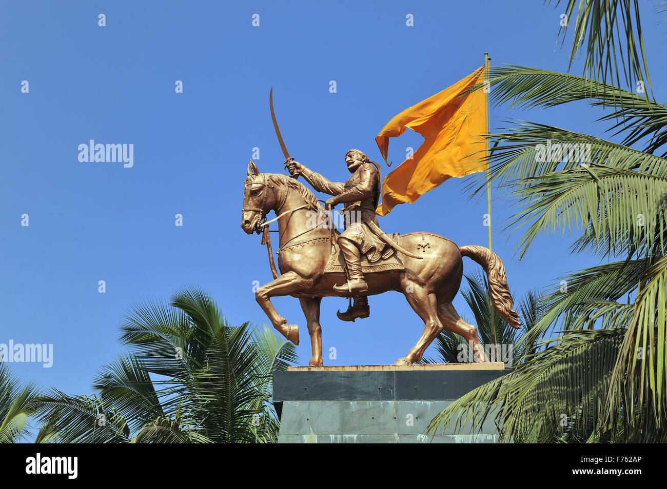 Shivaji statue hires stock photography and images Alamy