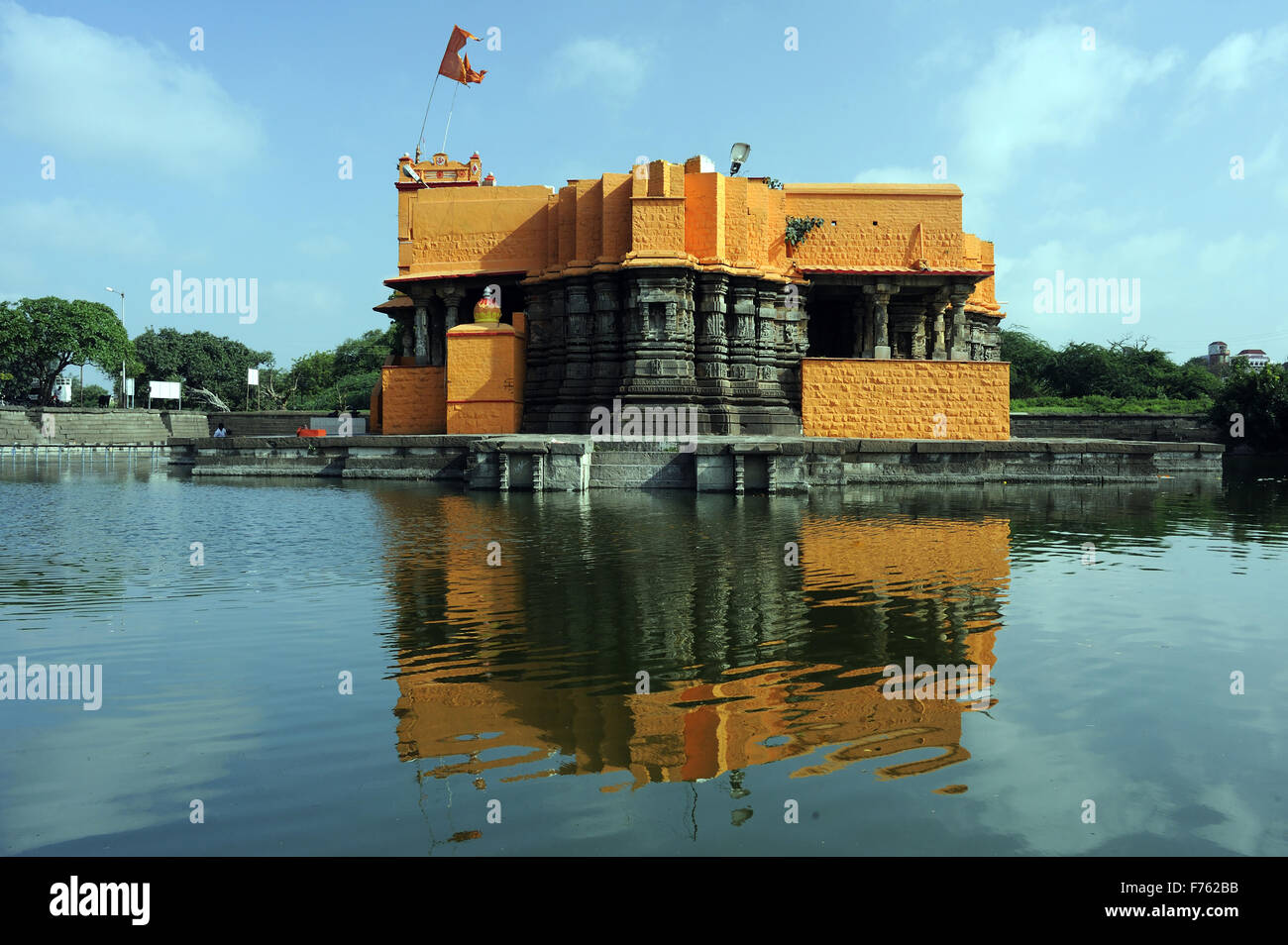 Kankaleshwar temple, beed, maharashtra, india, asia Stock Photo