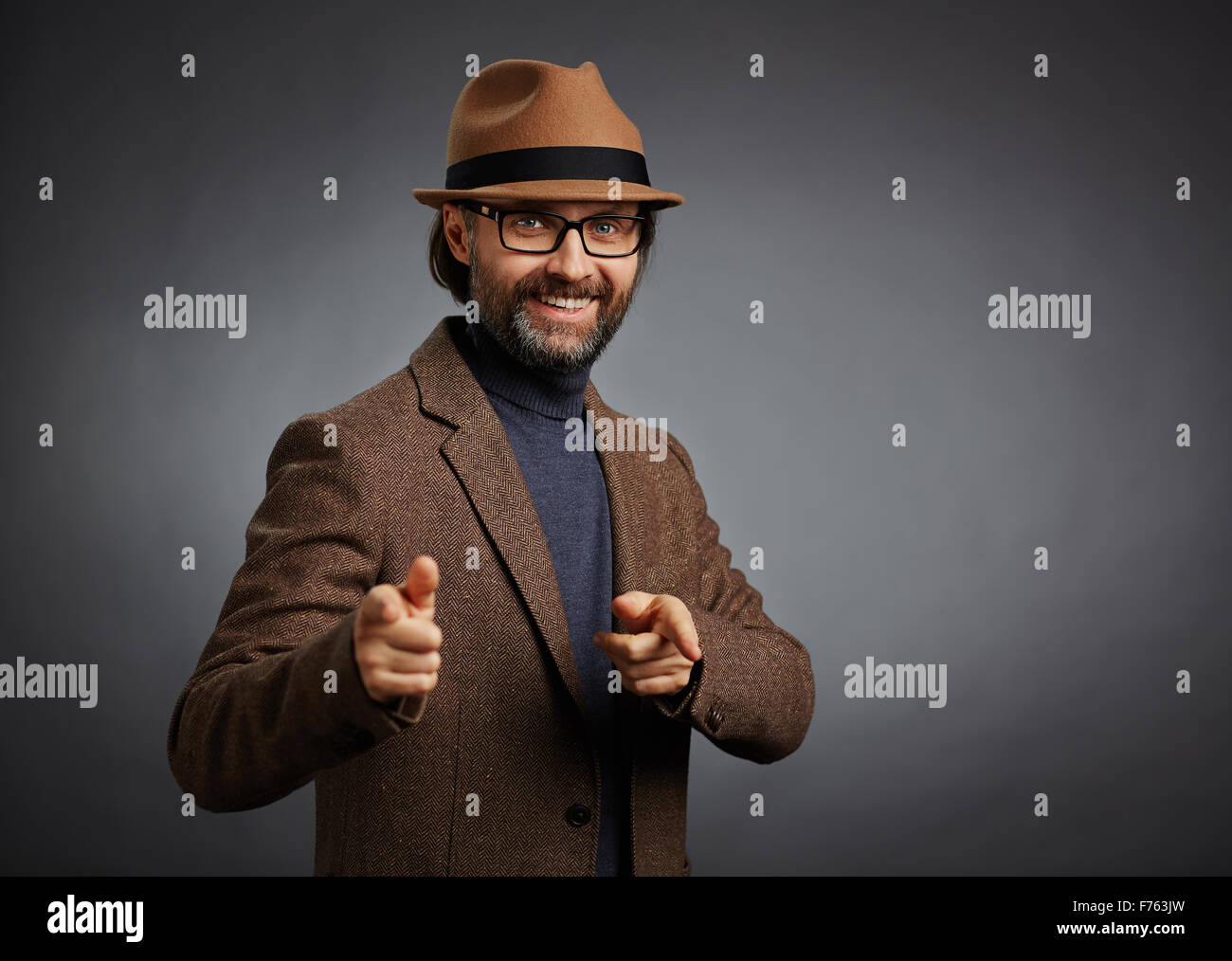 Mature man in stylish hi-res stock photography and images - Alamy