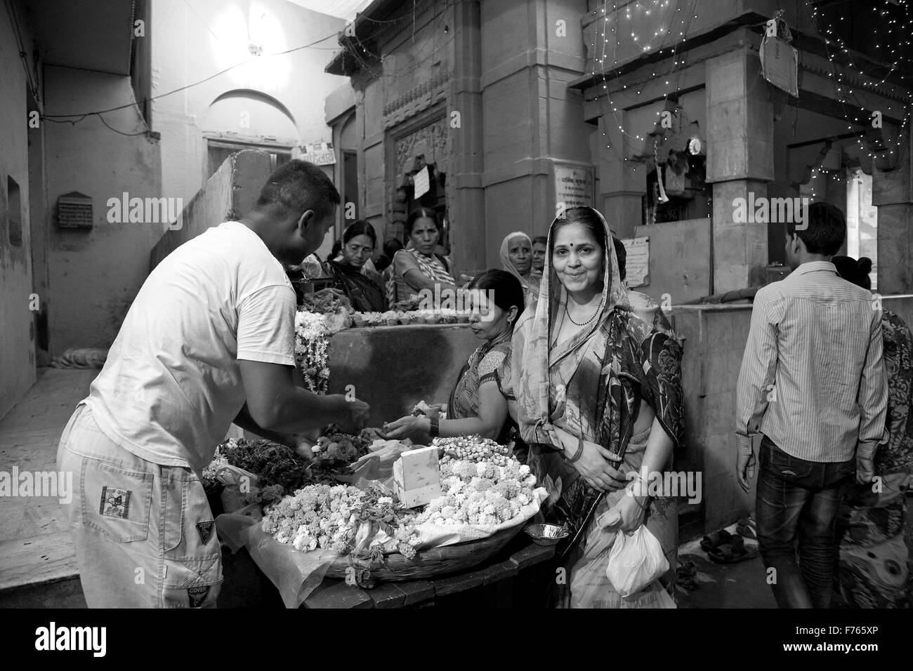 Sheetla mata mandir, varanasi, uttar pradesh, india, asia Stock Photo