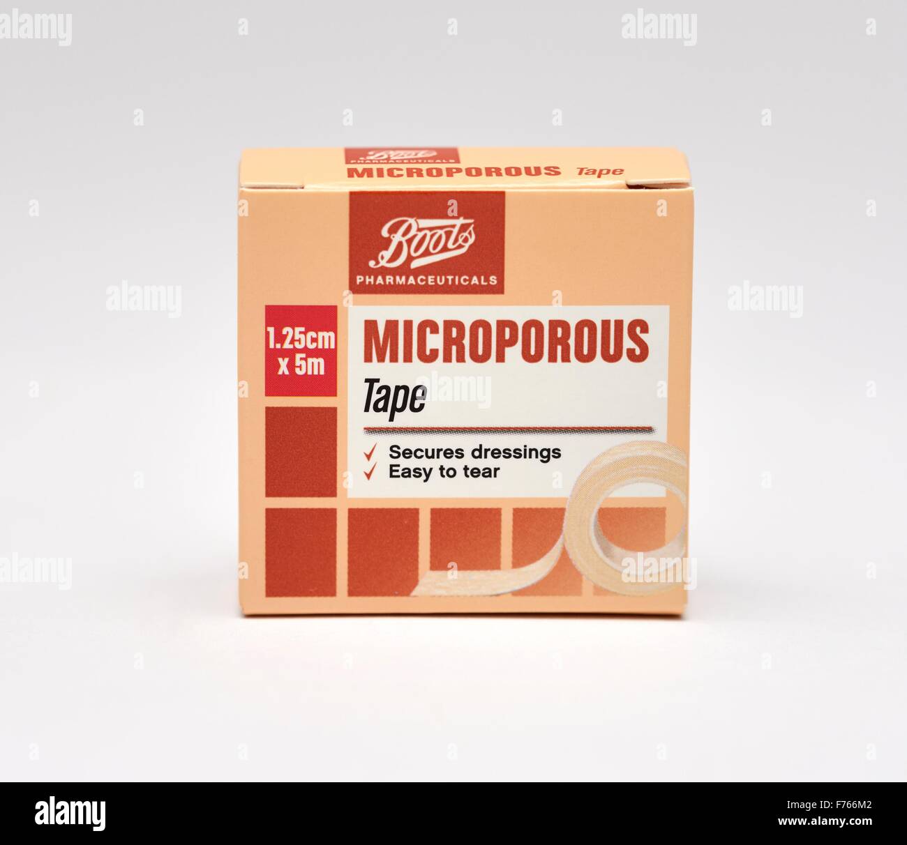 A box of boots microporous tape Stock Photo Alamy