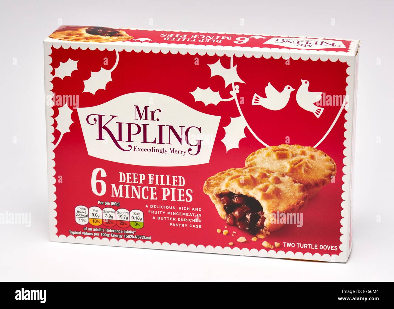 Mr kipling mince pies hi-res stock photography and images - Alamy