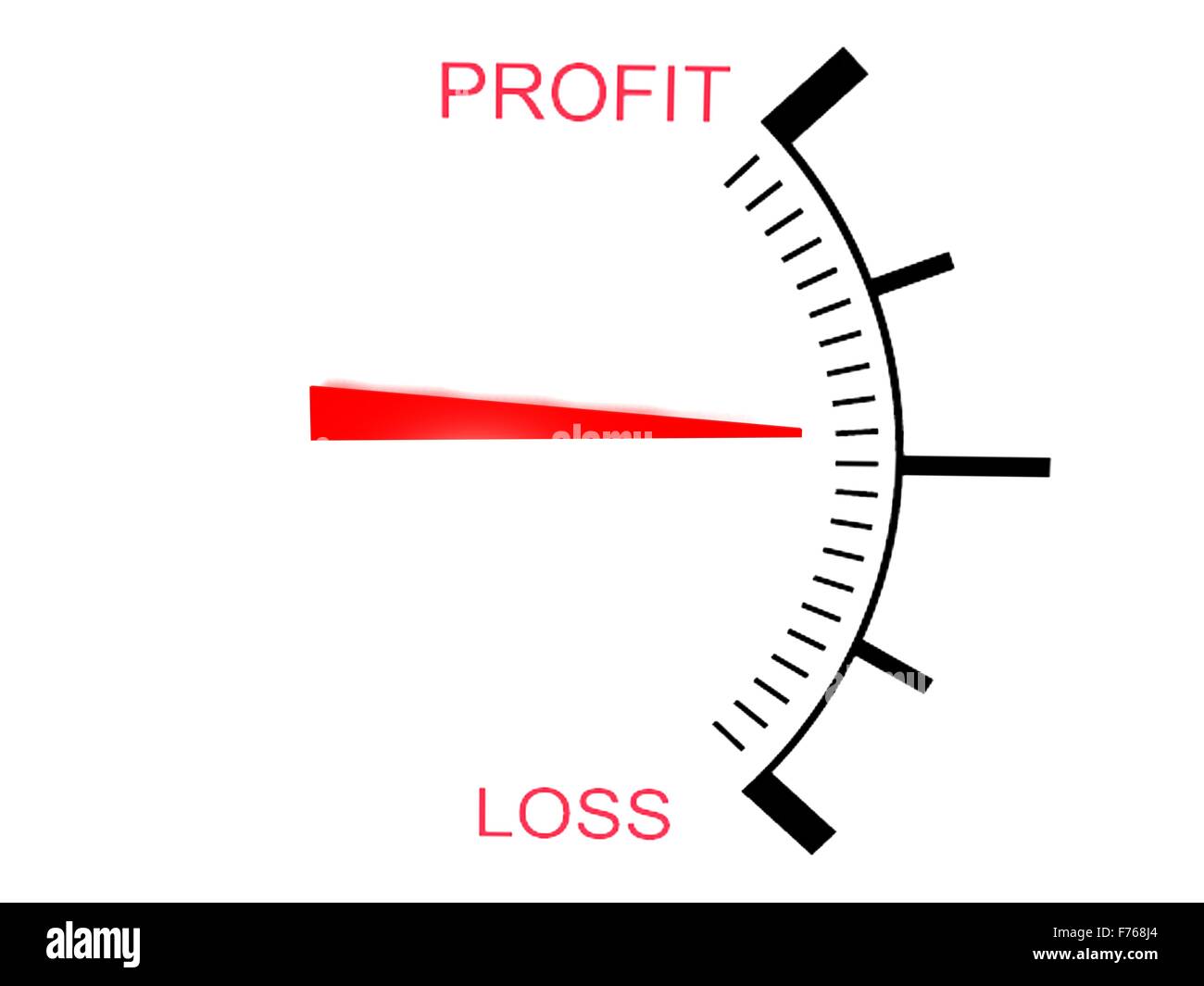 Profit and expenses Cut Out Stock Images & Pictures Alamy