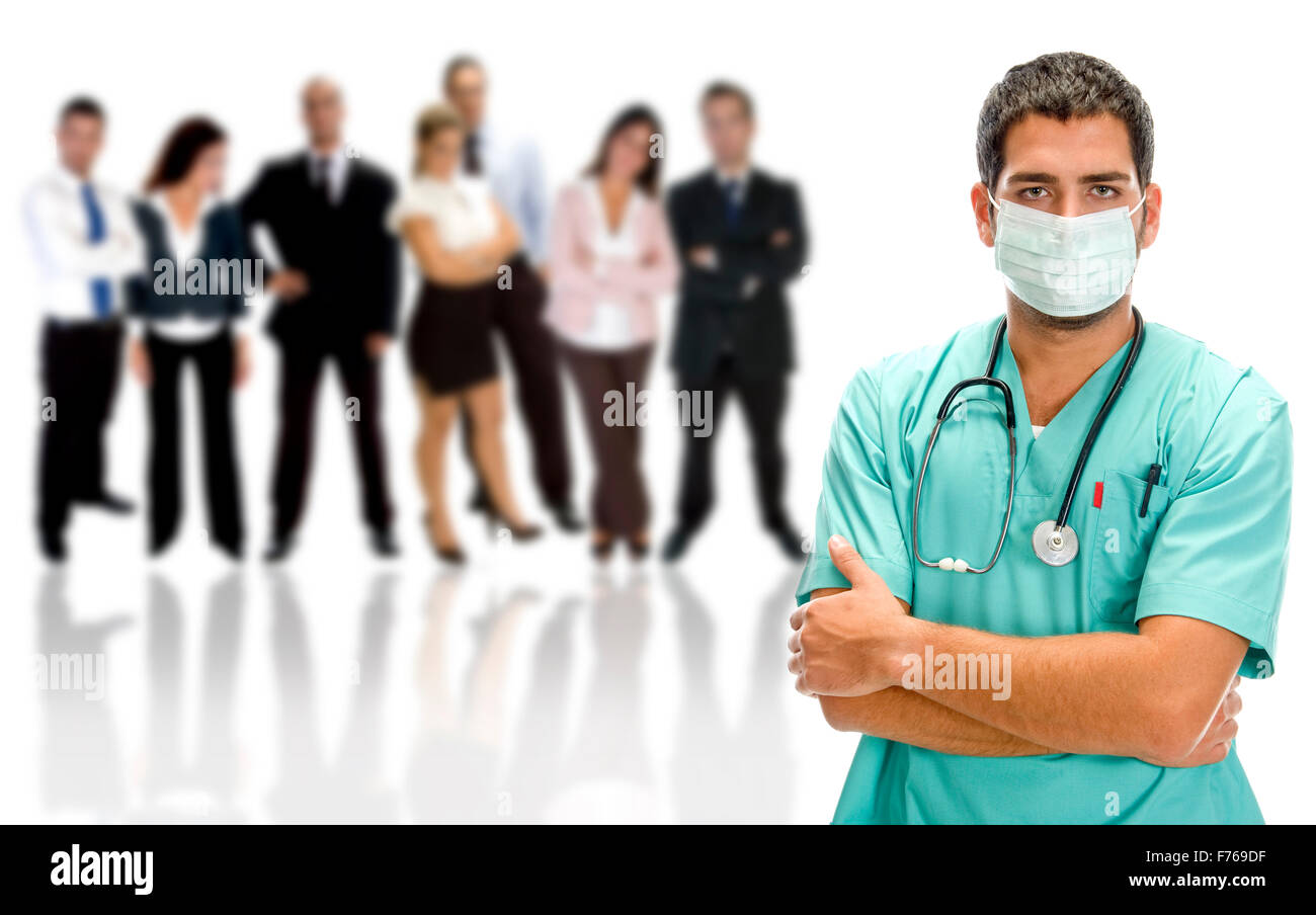 Group professionals posing in hi-res stock photography and images - Alamy