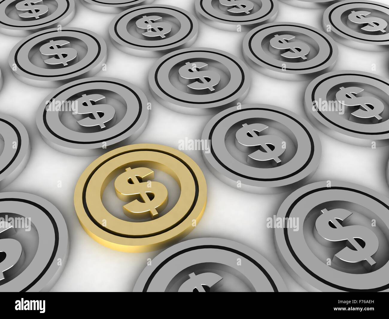 display of dollar sign Stock Photo - Alamy