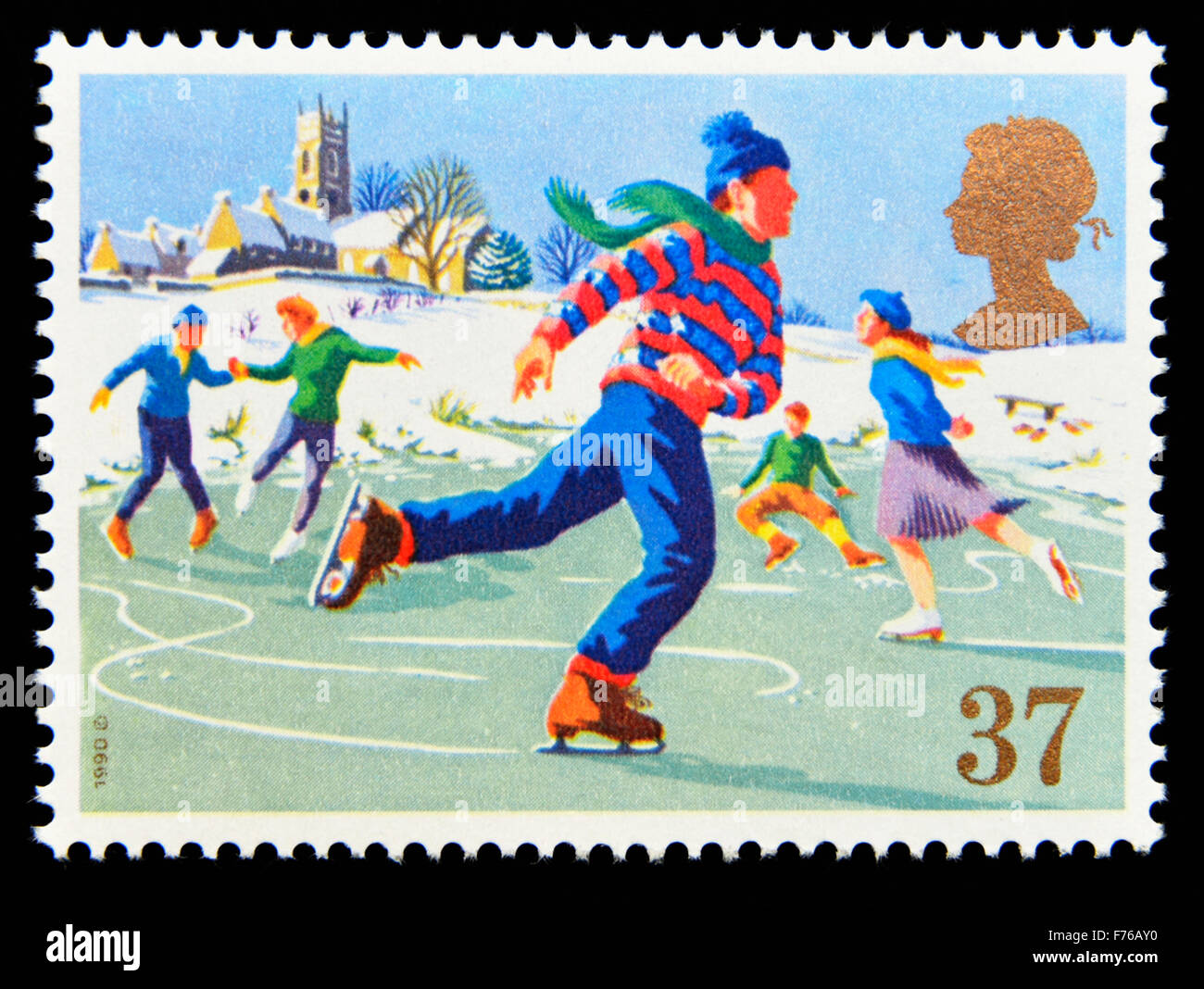 Great britain christmas symbols
