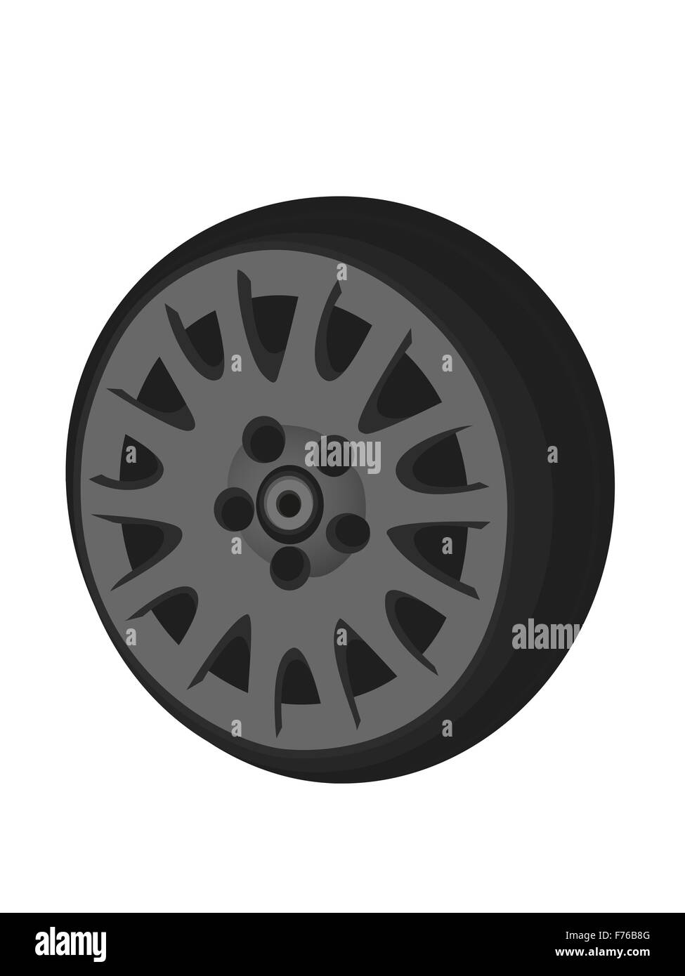 Attractive car Black and White Stock Photos & Images Alamy