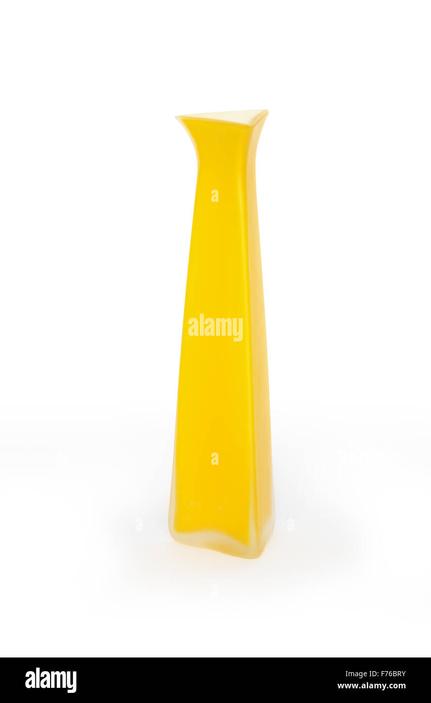 Modern Yellow Vase Stock Photo Alamy