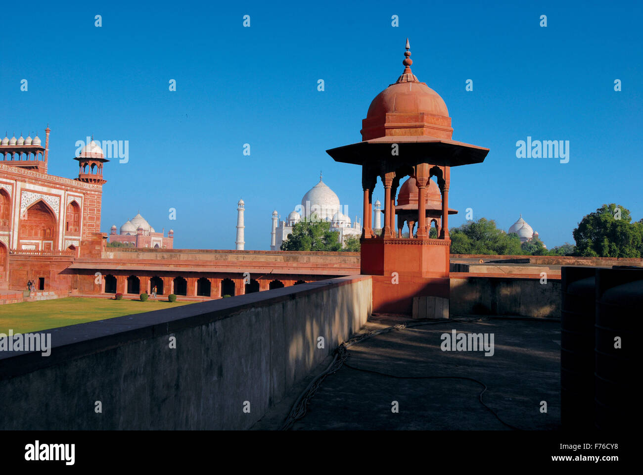 Taj mahal, agra, delhi, india, asia Stock Photo