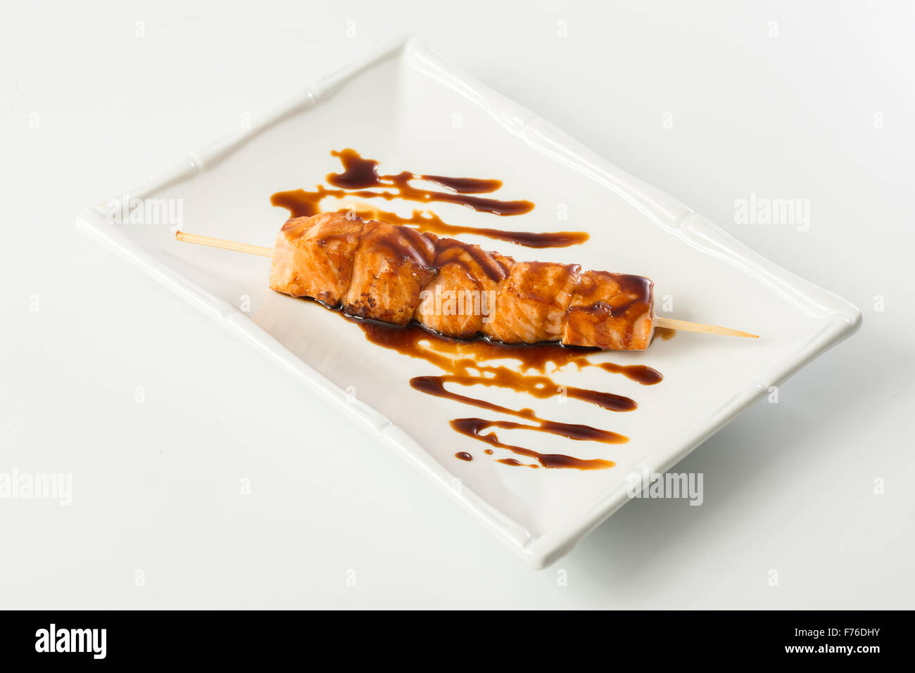 Grilled meat on a stick Stock Photo Alamy