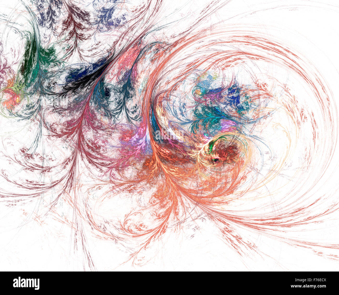 Complex fractal image digital hi-res stock photography and images - Alamy
