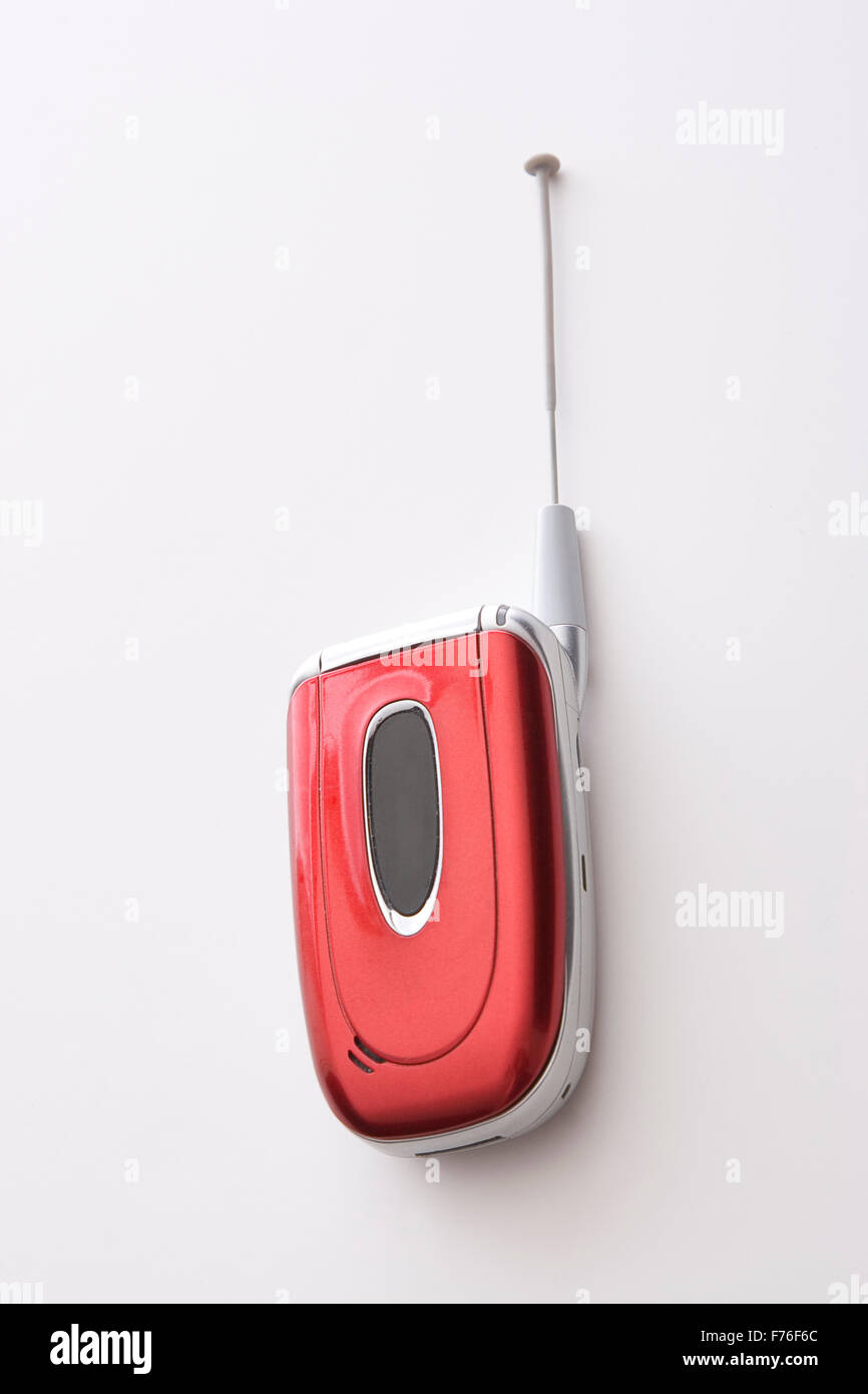 Closed cellular phone Stock Photo