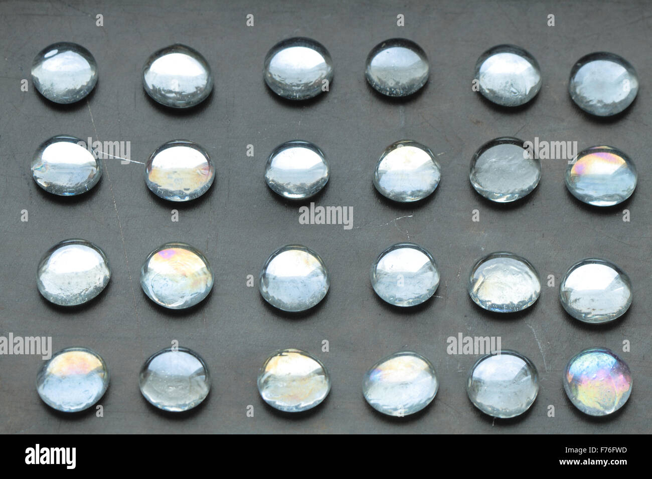 Glass Balls Set Stock Photo Alamy